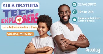 Aula Gratuita TechExplorers