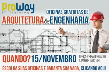 Oficinas Gratuitas de Arquitetura e Engenharia