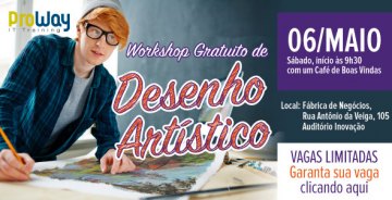 Workshop Gratuito de Desenho Artístico