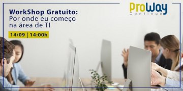 Workshop Gratuito: Por onde eu começo na área de TI?