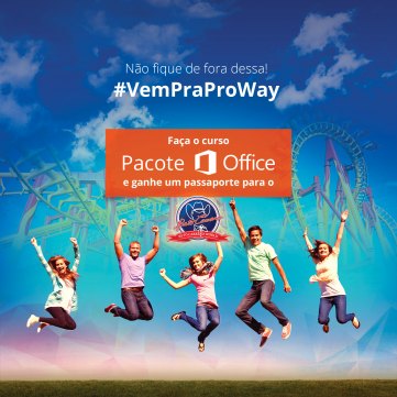 Promoção de Outubro: Aprenda tudo sobre o Pacote Office e ganhe um Passaporte Beto Carreiro