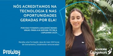 Academia Técnica Capgemini lança Novas Vagas para 2022!