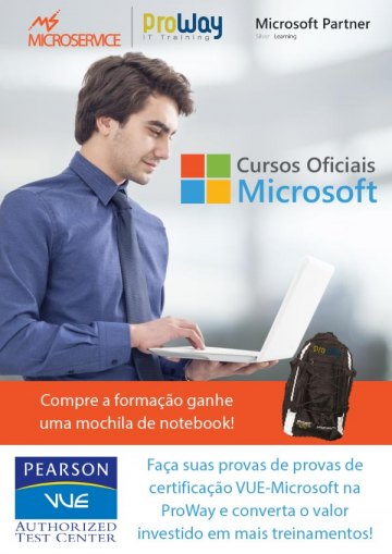 Vantagens para Treinamentos Oficiais Microsoft