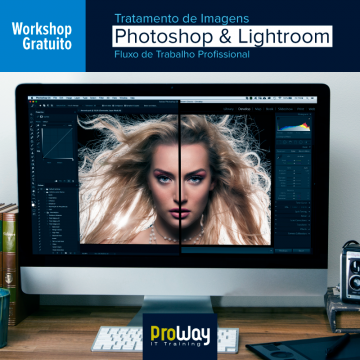 Workshop Gratuito Tratamento de Imagens Photoshop e Lightroom